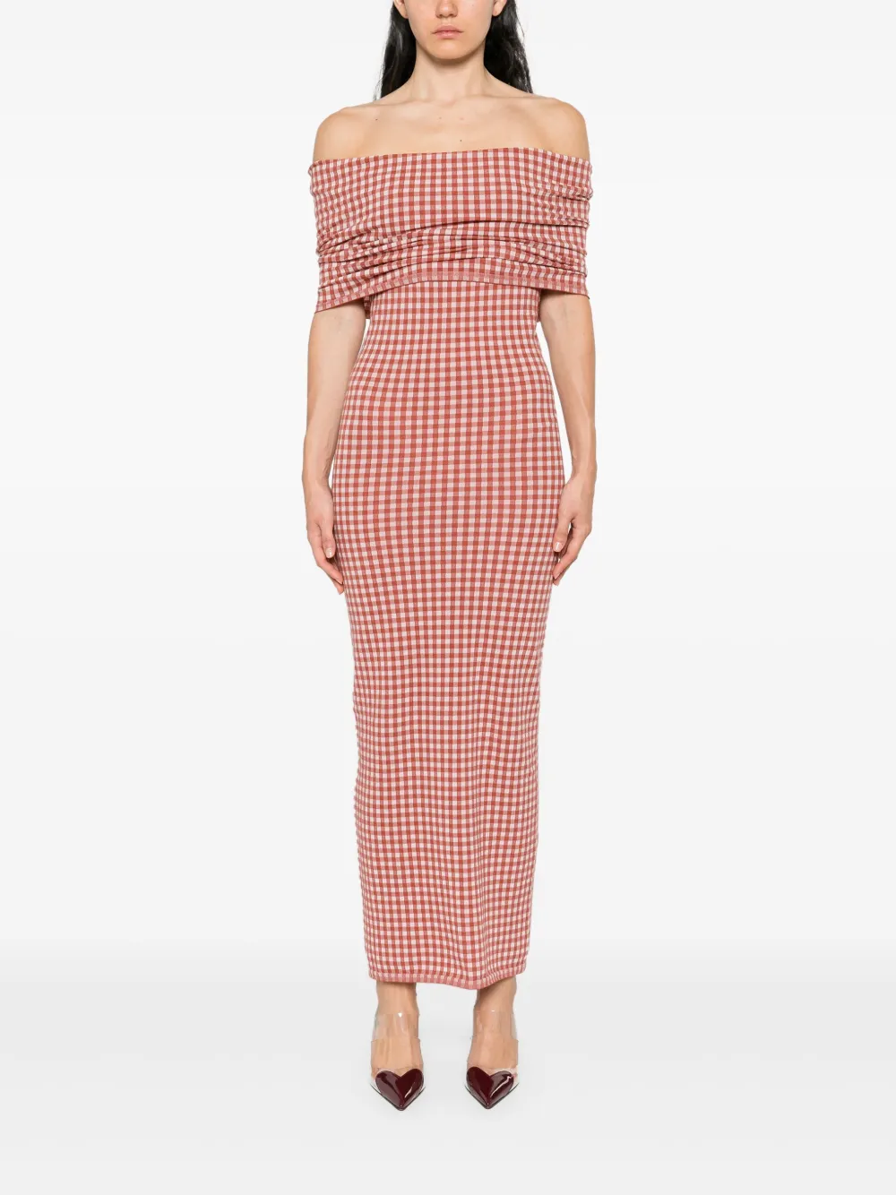 Alaïa gingham knit maxi dress | Day Dresses | Image 2