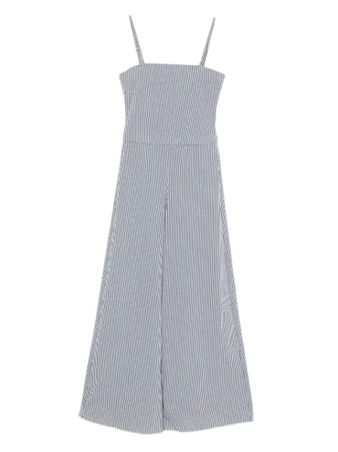 Alaïa striped jumpsuit