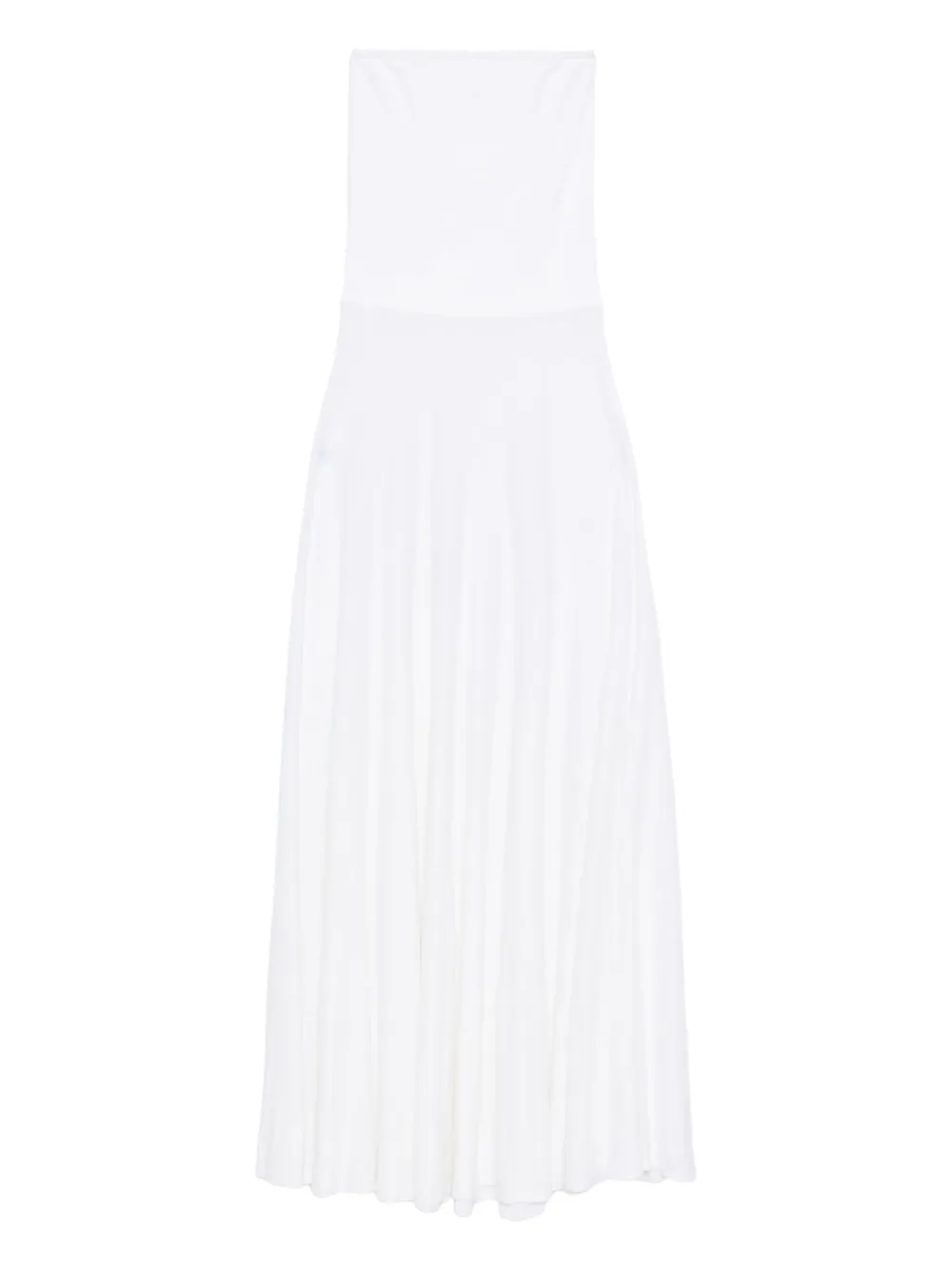 Alaïa strapless maxi dress | White | Image 1