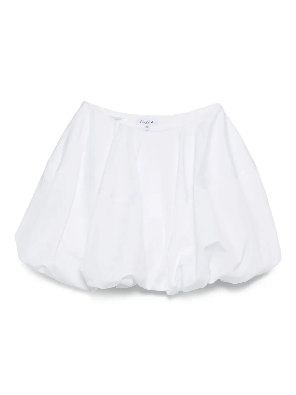 Alaïa balloon mini skirt | White | Image 1