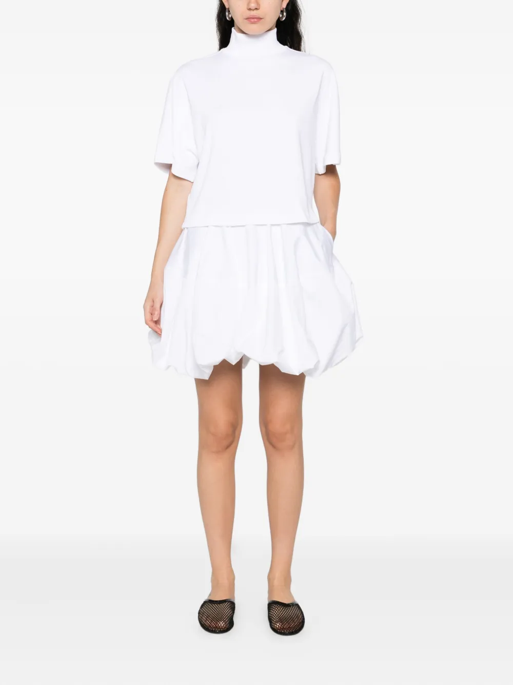 Alaïa high-neck cropped top | T-Shirts & Jersey Shirts | Image 2