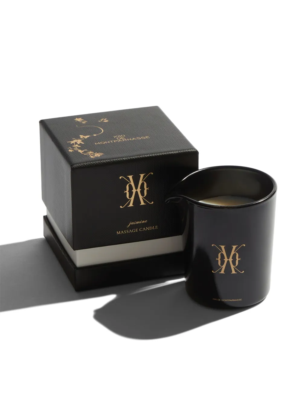 Jasmine Massage Oil Candle