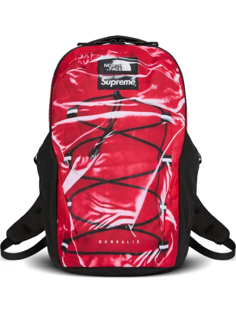 Supreme x The North Face Borealis Trompe L'oeil "Red" backpack