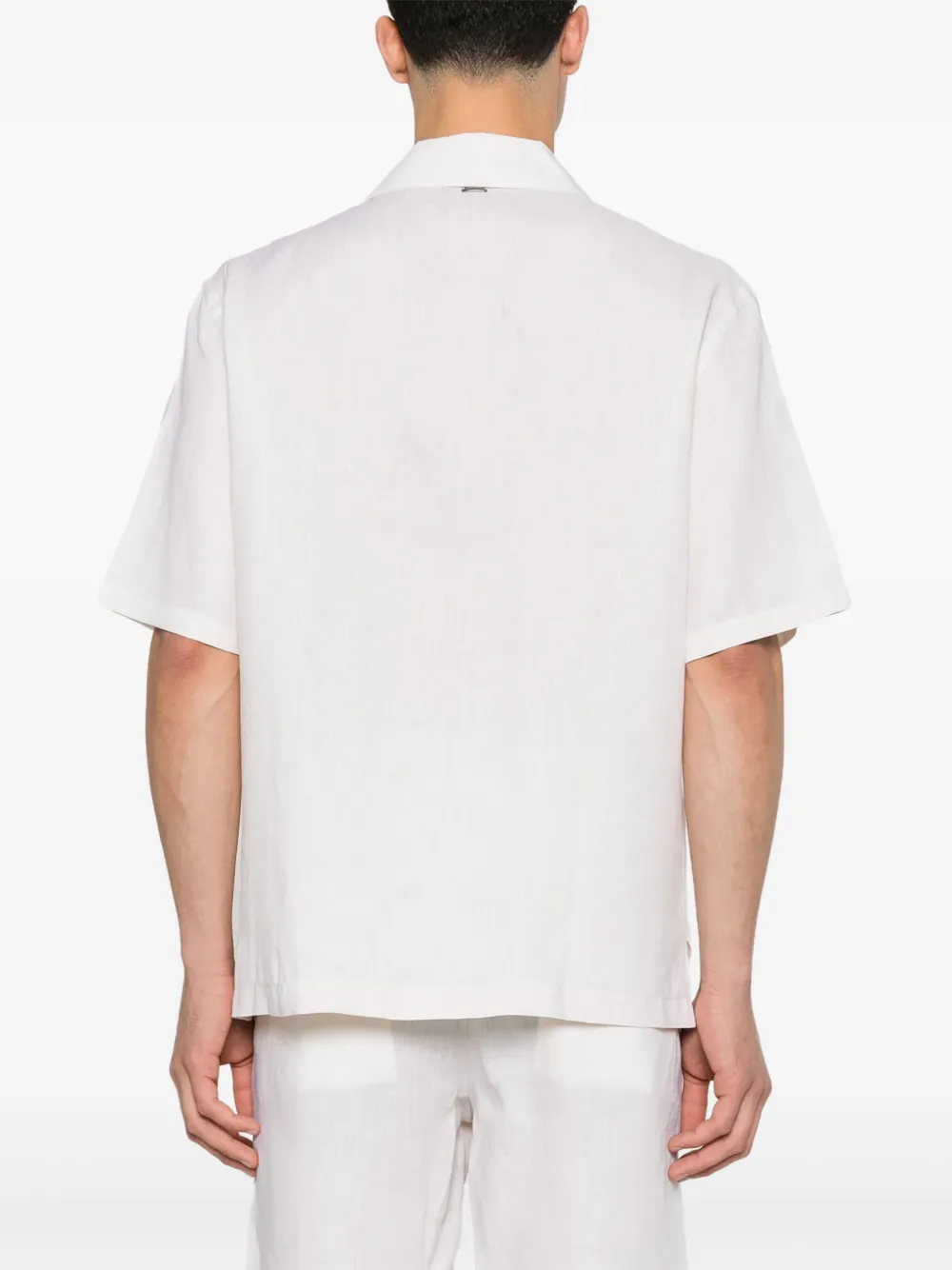 Herno Linnen overhemd Beige