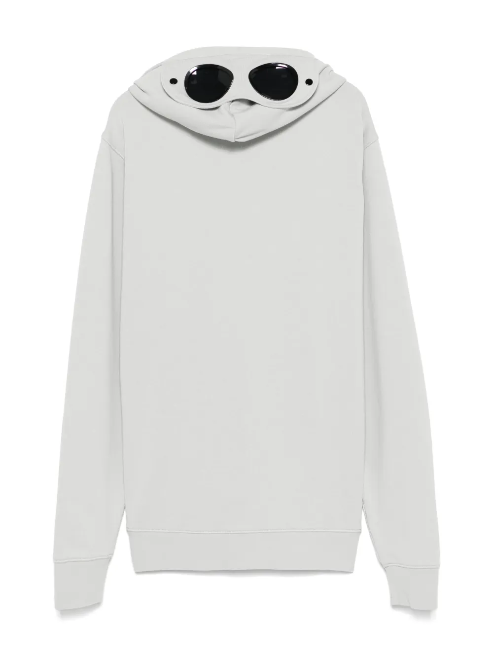 C.P. Company Kids Hoodie met goggle-detail - Grijs