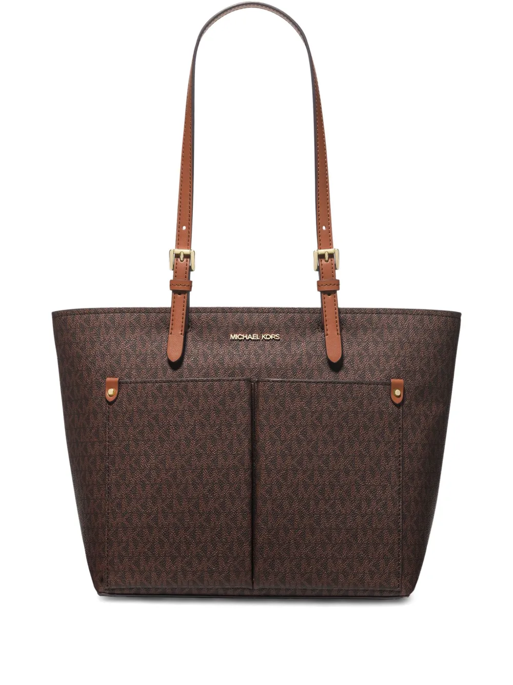Michael Michael Kors Mittelgroße 'Jet Set' Handtasche - Braun