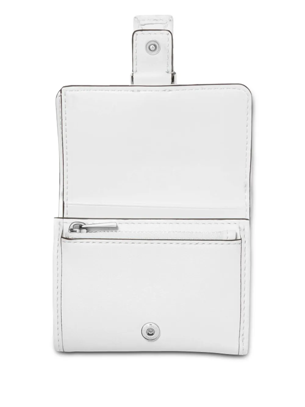 Michael Michael Kors Colby kleine portemonnee - Wit