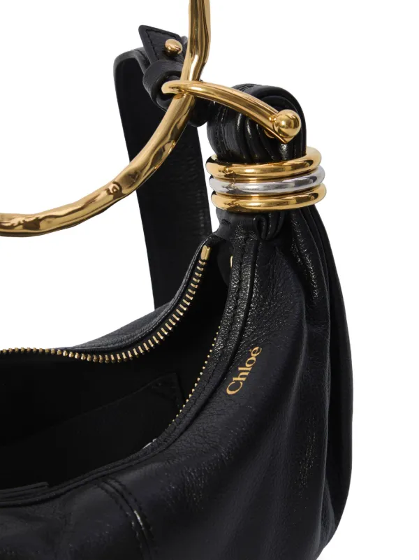 Chloé Mini Bracelet Hobo Bag | Black | FARFETCH