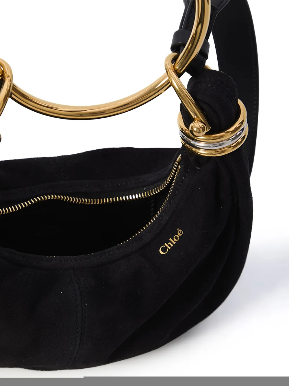 Chloé Bracelet mini-shopper Zwart