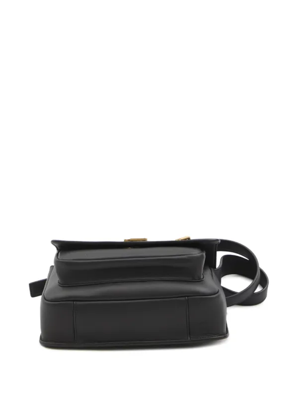 Saint Laurent Niki Saddle Bag | Black | FARFETCH