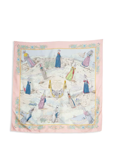 Hermès Pre-Owned 1991 x Z. Pauwels scarf 