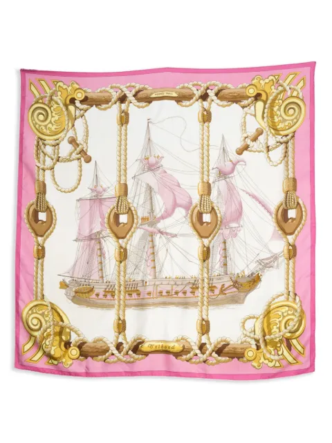 Hermès Pre-Owned foulard Tribord (années 1990)