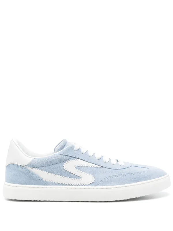 Stuart Weitzman Suede Sneakers in Blue