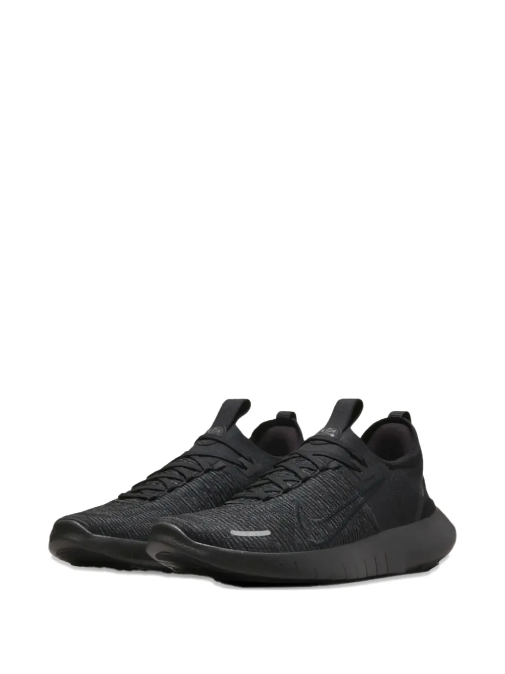 Nike Free RN "Black Anthracite" sneakers Zwart