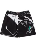Valentino Garavani panther-print shorts - Black