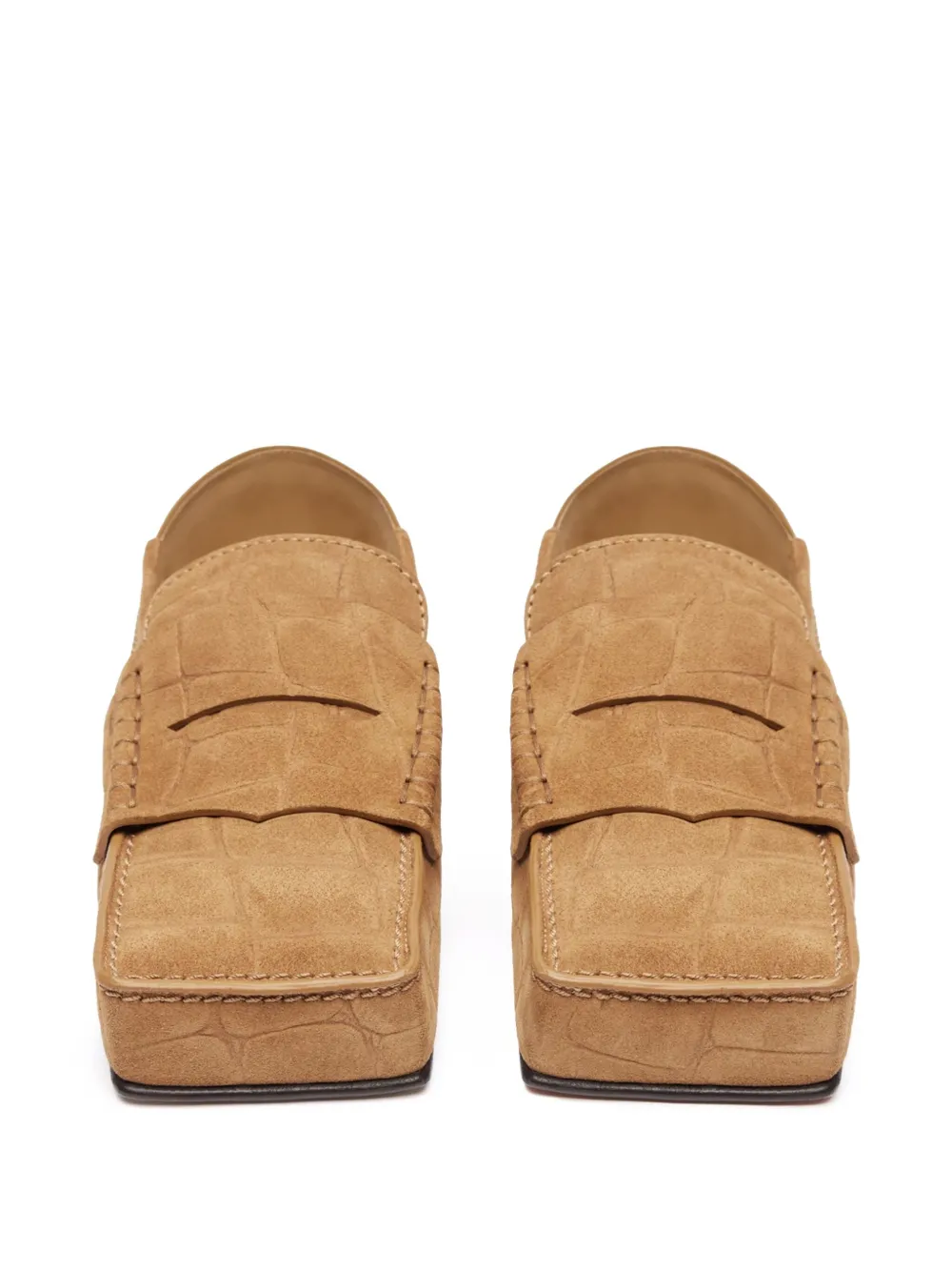 Jacquemus The Carré loafers - Bruin