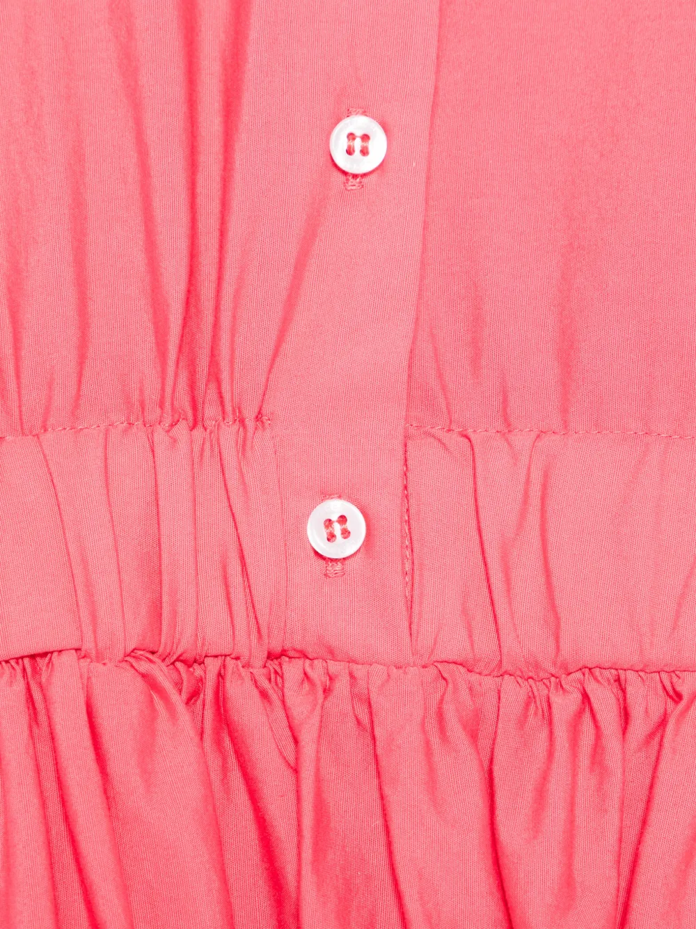 Aspesi Kids Geplooide shirtjurk Roze