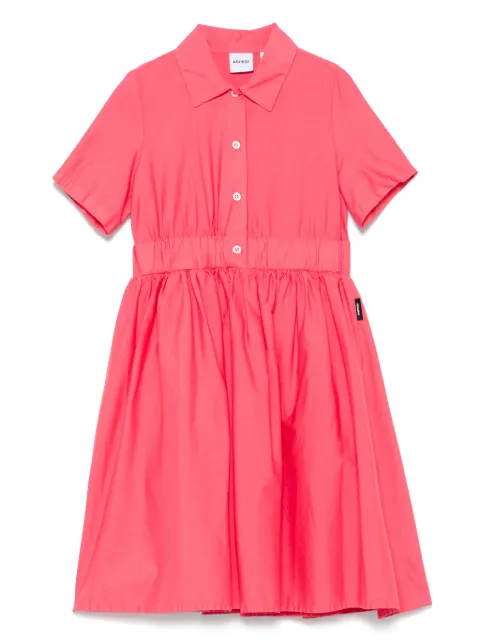 Aspesi Kids pleated shirt dress