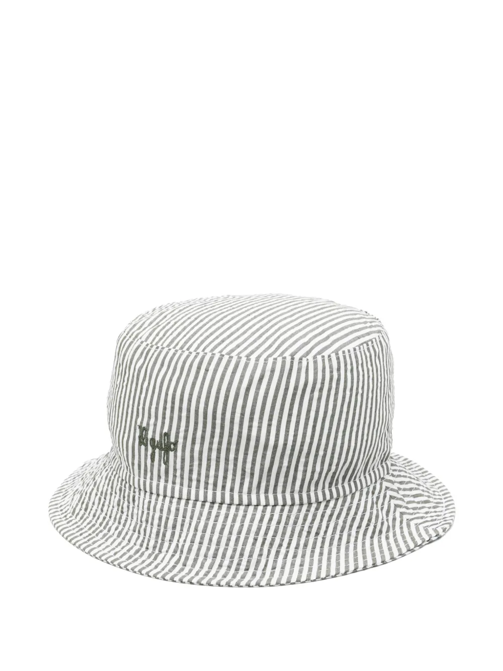Il Gufo striped bucket hat | Green | Image 1