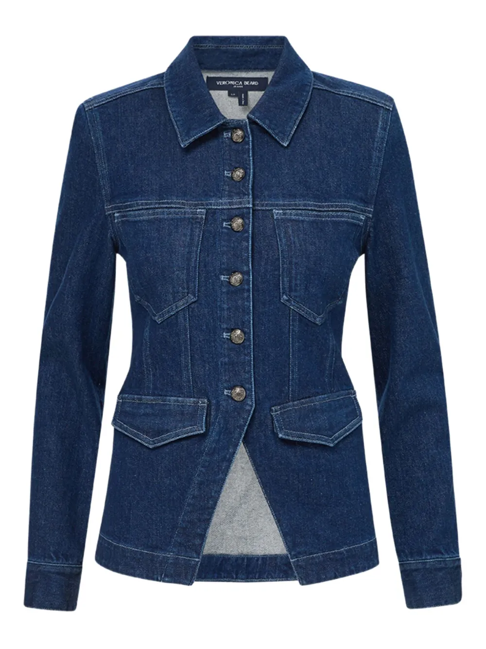 Veronica Beard Alfie denim blazer | Blue | Image 1