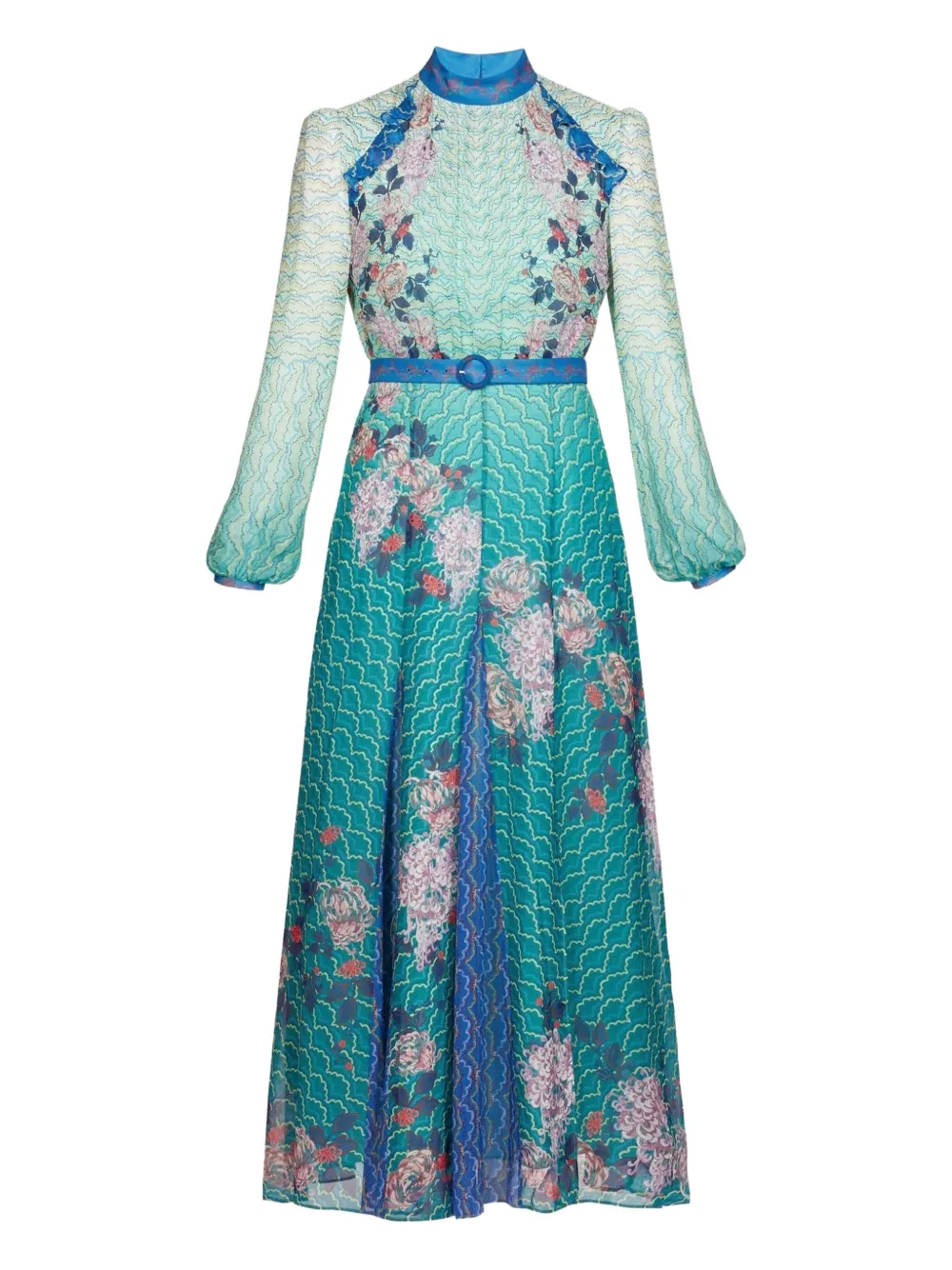 Saloni Jacqui-B dress - Blu