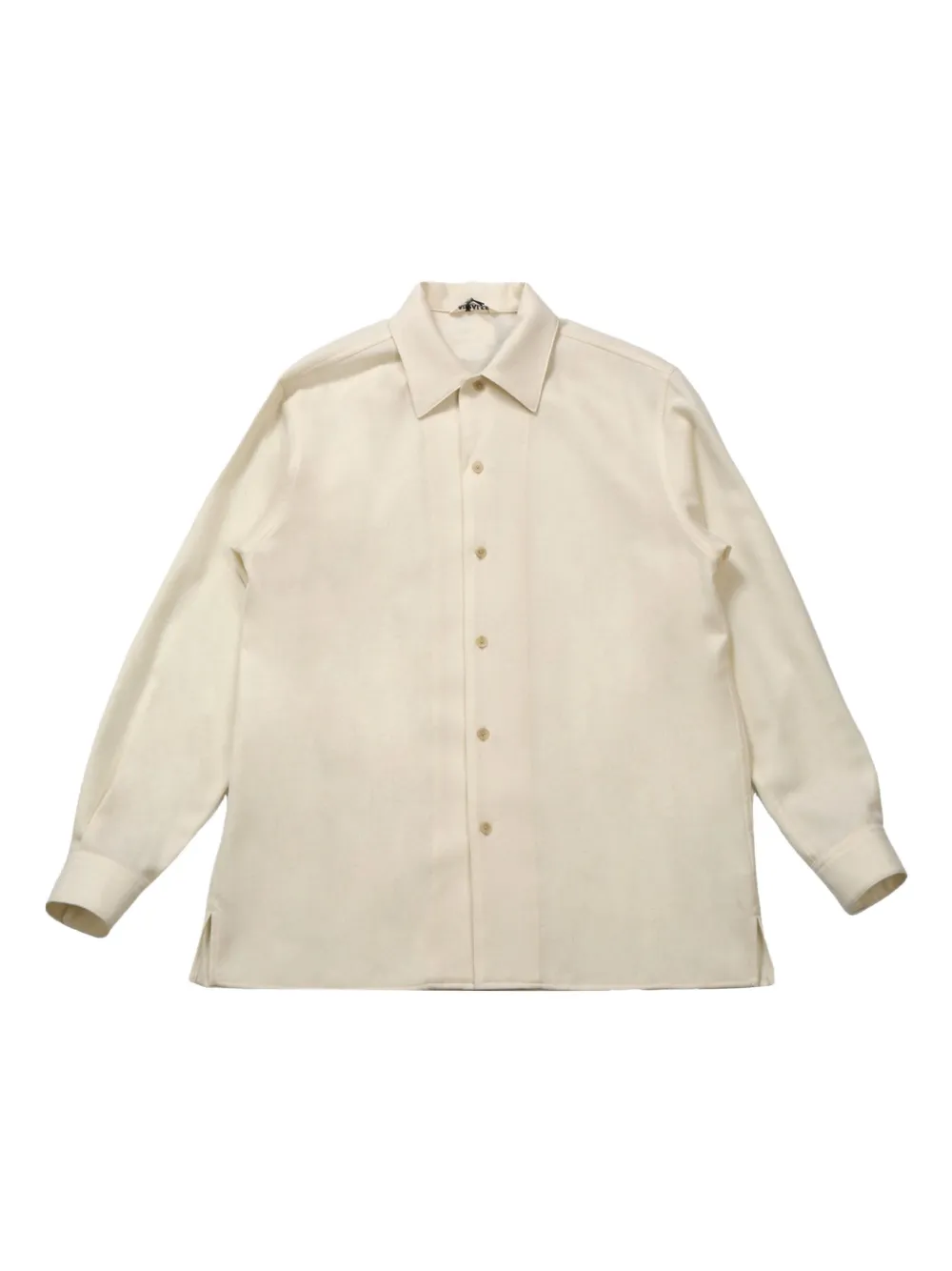 Auralee cashmere shirt Wit