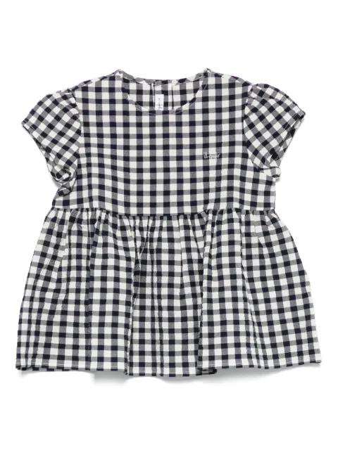 Il Gufo check-pattern dress 