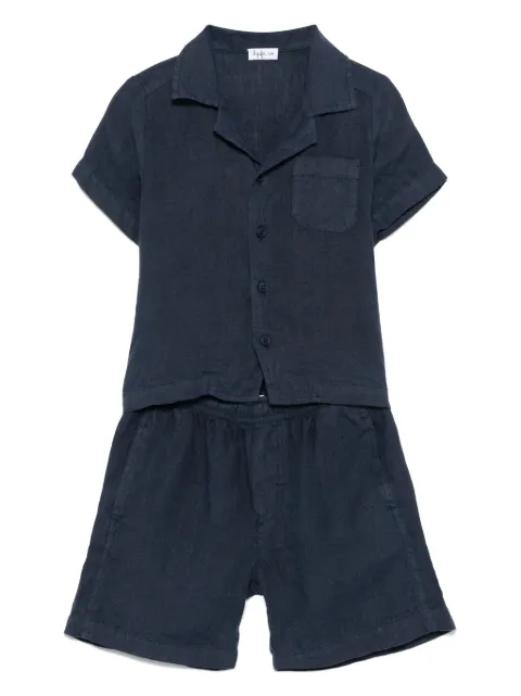 Il Gufo linen shorts set
