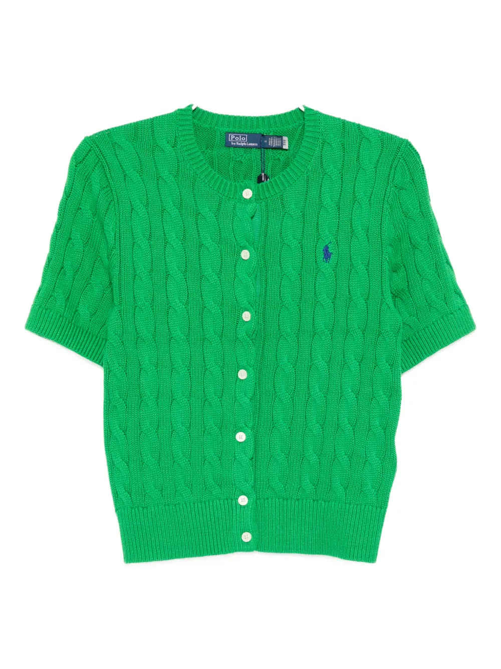 Polo Ralph Lauren logo-embroidered cardigan - Verde