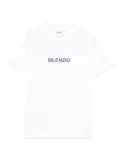 Aspesi Kids logo-print T-shirt - White