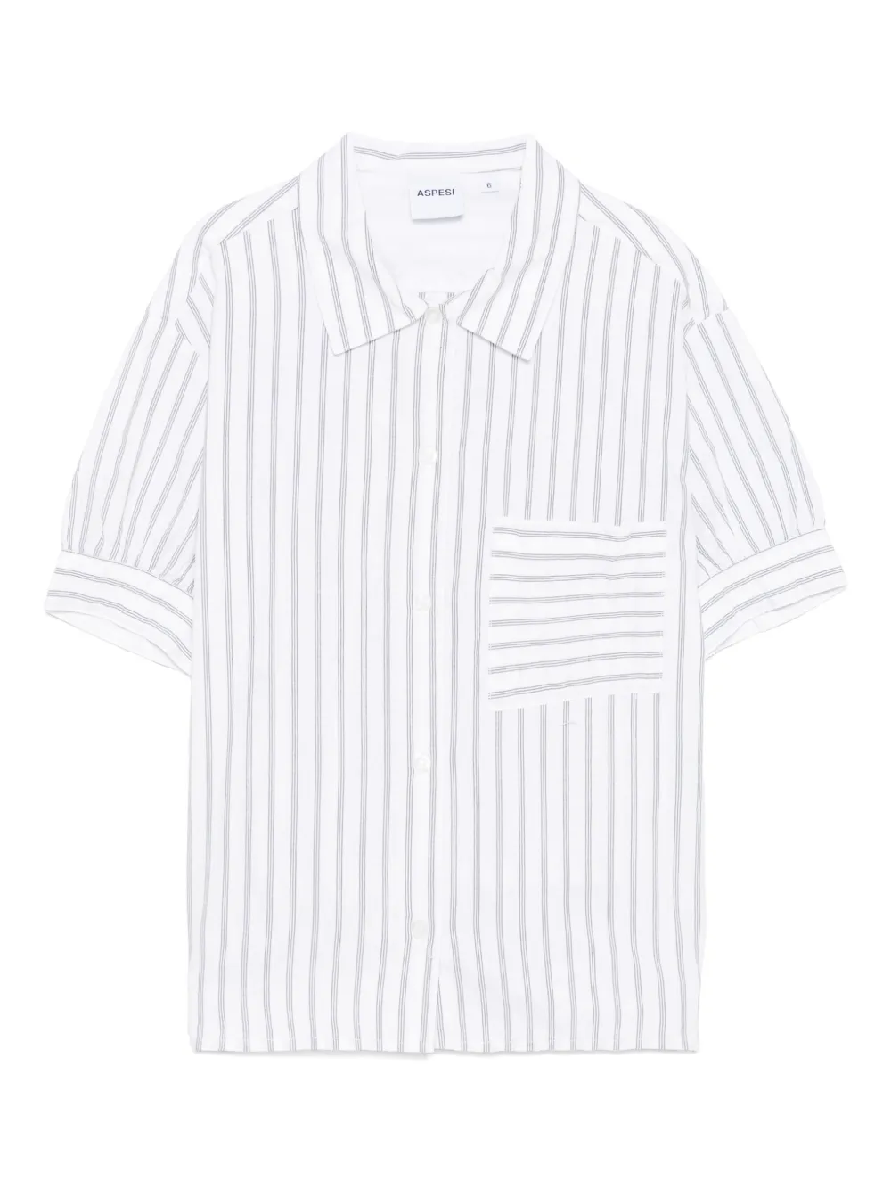 Aspesi Kids Gestreept shirt Wit