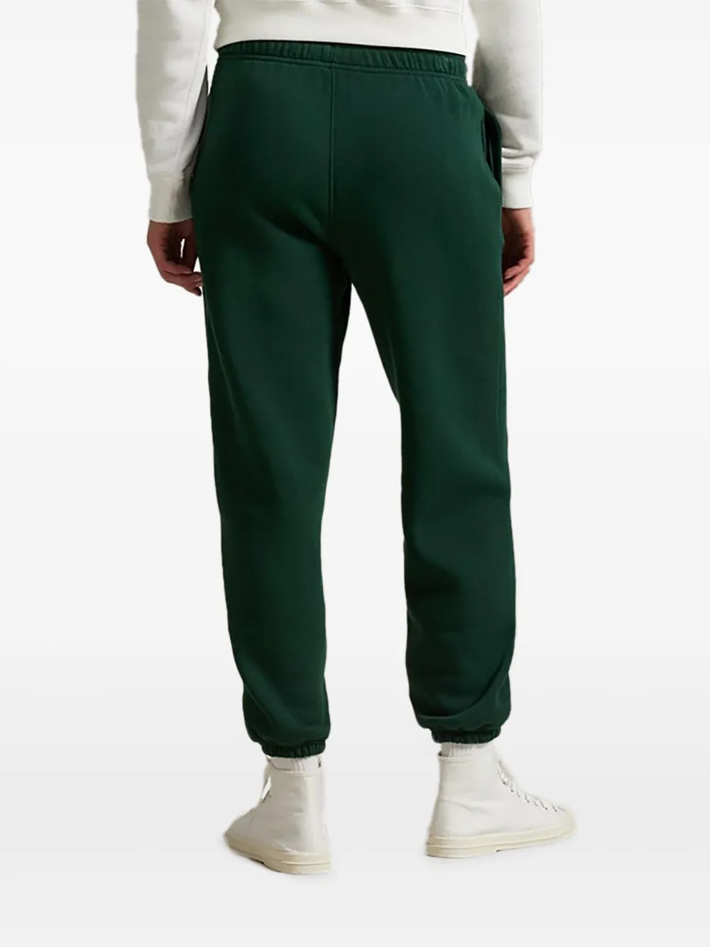 Polo Ralph Lauren Womens Northwest Pine Branded Elasticated-waist Cotton-blend Jogging Bottoms In Green