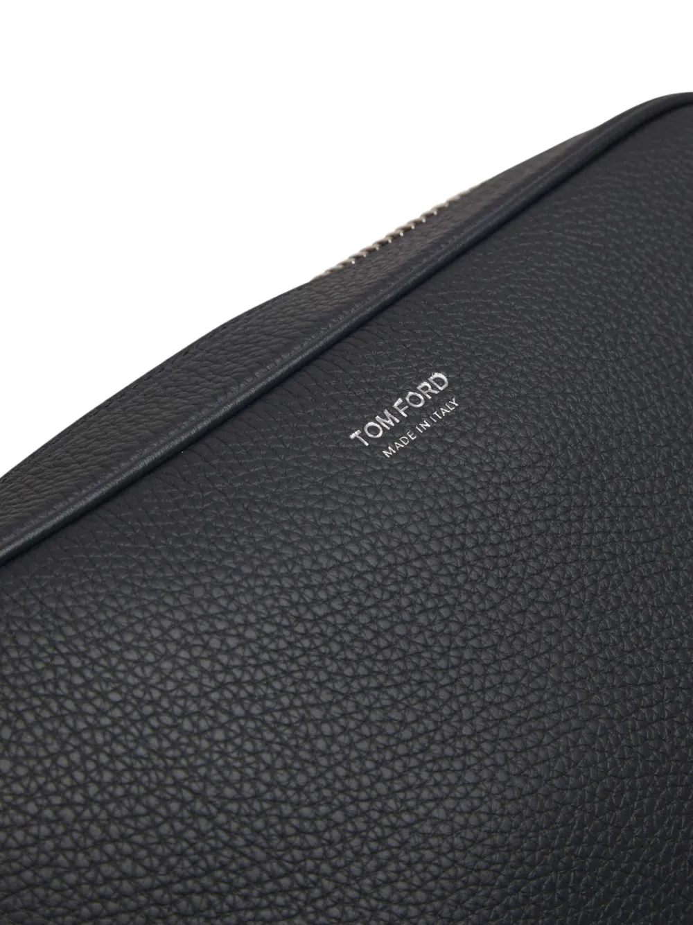 TOM FORD Leren toilettas Blauw