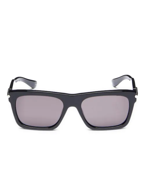 Lunettes de soleil à monture carrée - Alexander McQueen - Modalova