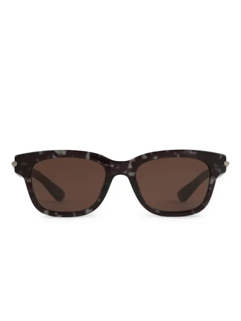 Alexander McQueen Eyewear نظارة شمس بإطار مستطيل
