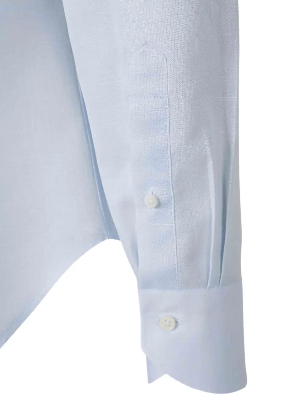Canali Overhemd met gespreide kraag Blauw