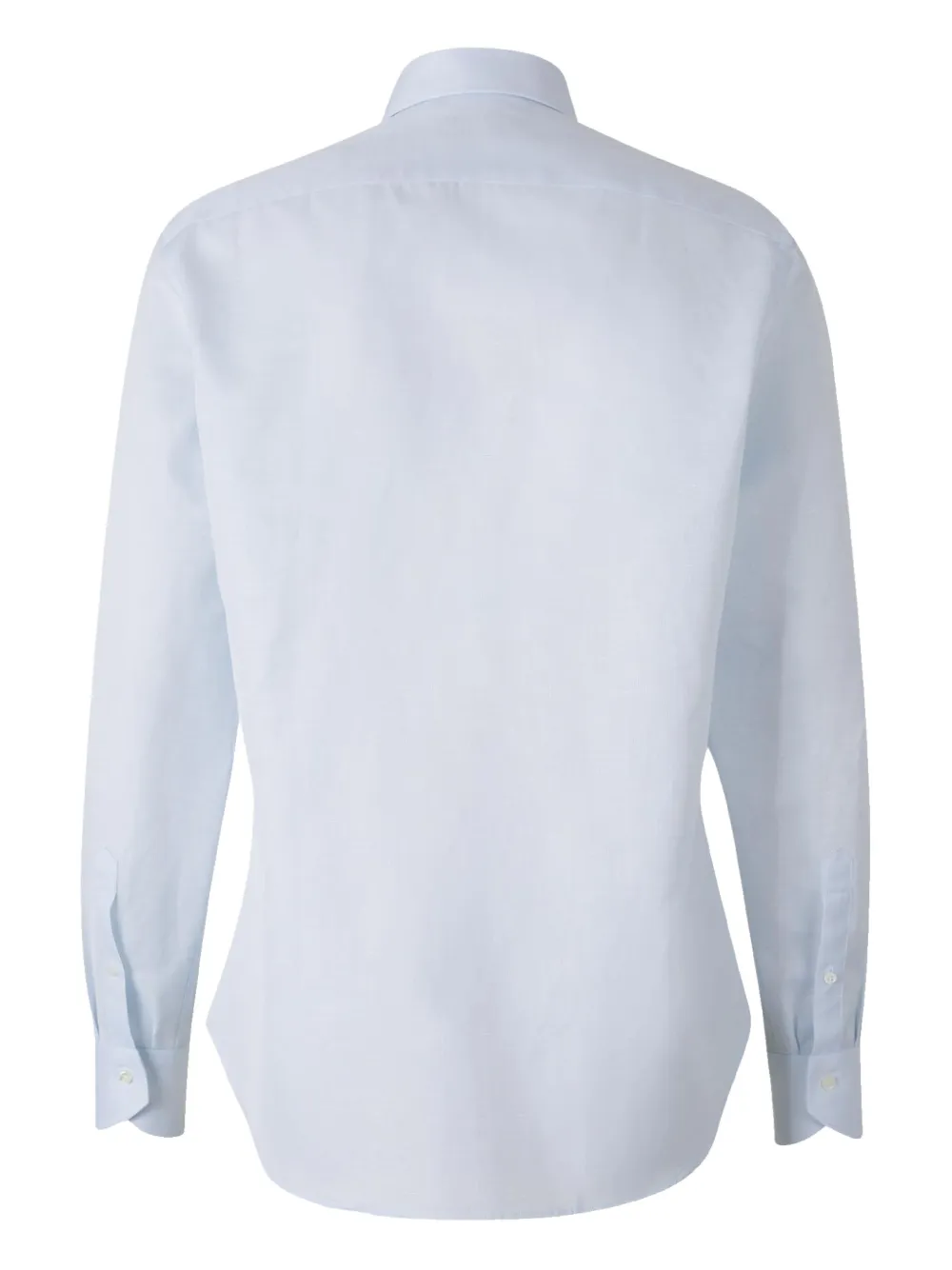 Canali spread-collar shirt - Blauw