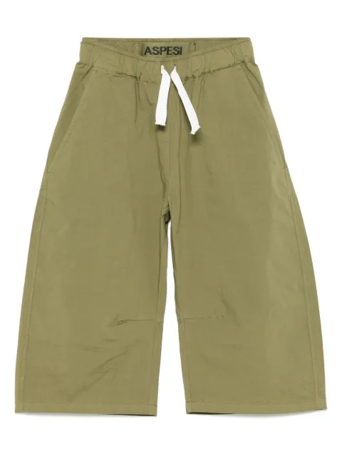 Aspesi Kids pantalones con cordones en la pretina