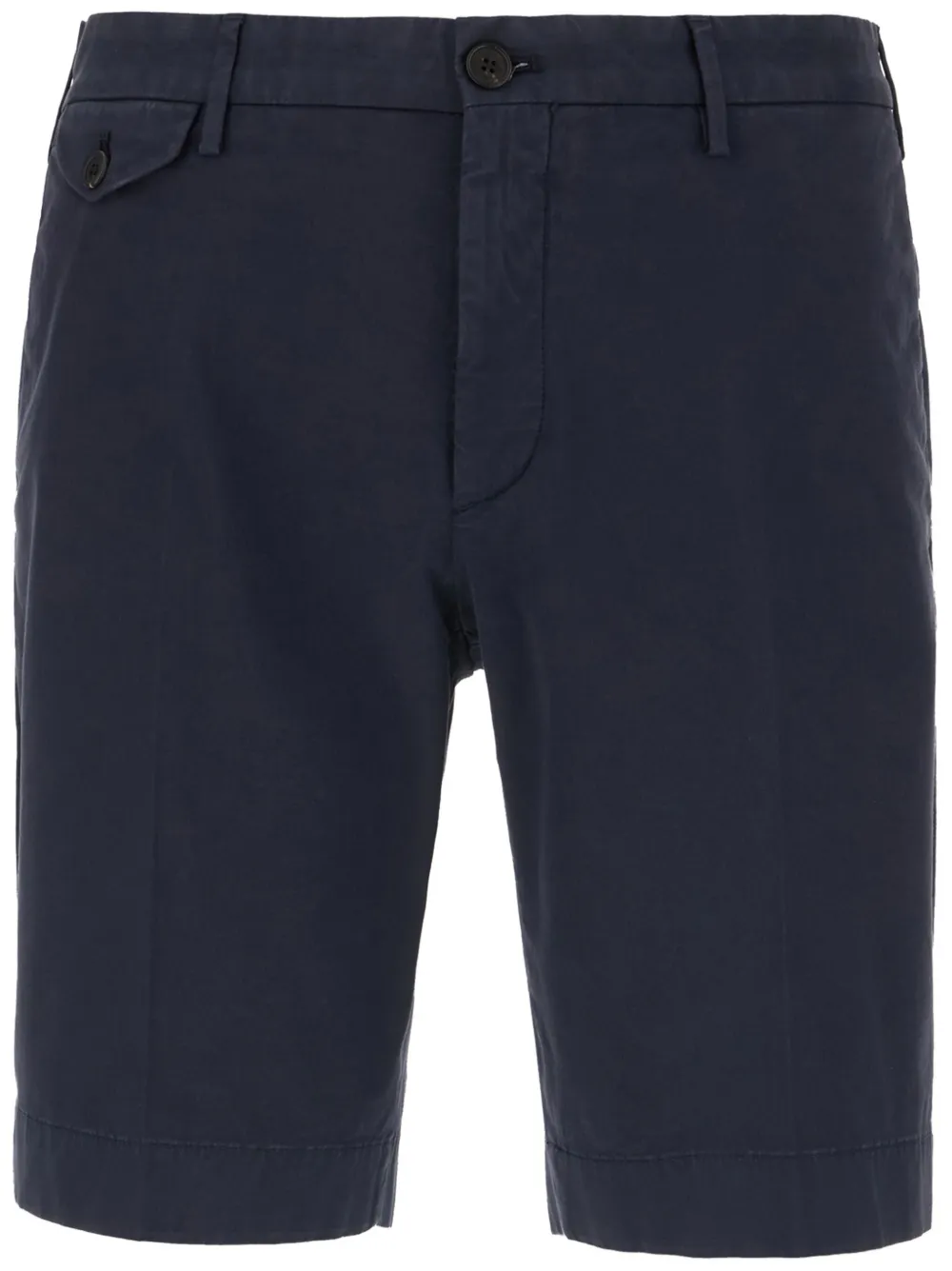 slim-cut bermuda shorts