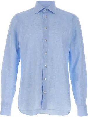 BORRIELLO NAPOLI デニムシャツ | ブルー | FARFETCH JP