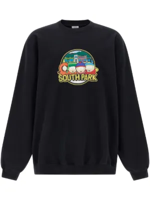 VETEMENTS Embroidered Sweatshirt | Blue | FARFETCH