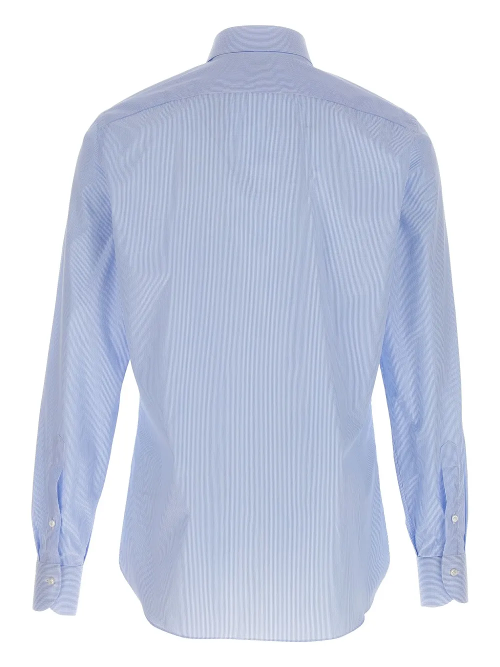 BORRIELLO NAPOLI striped shirt - Blauw