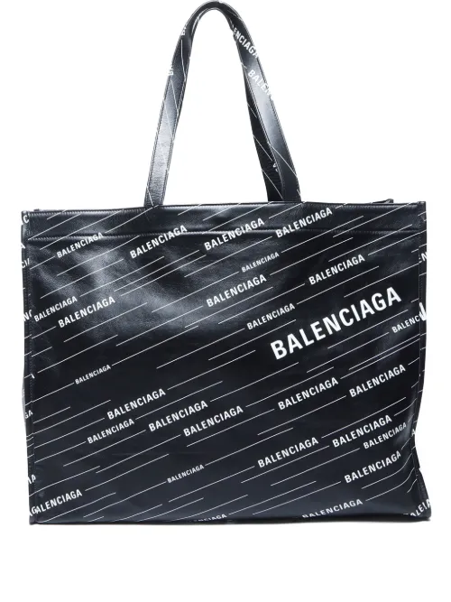 Sac cabas à logo imprimé (années 2000) - Balenciaga Pre-Owned - Modalova