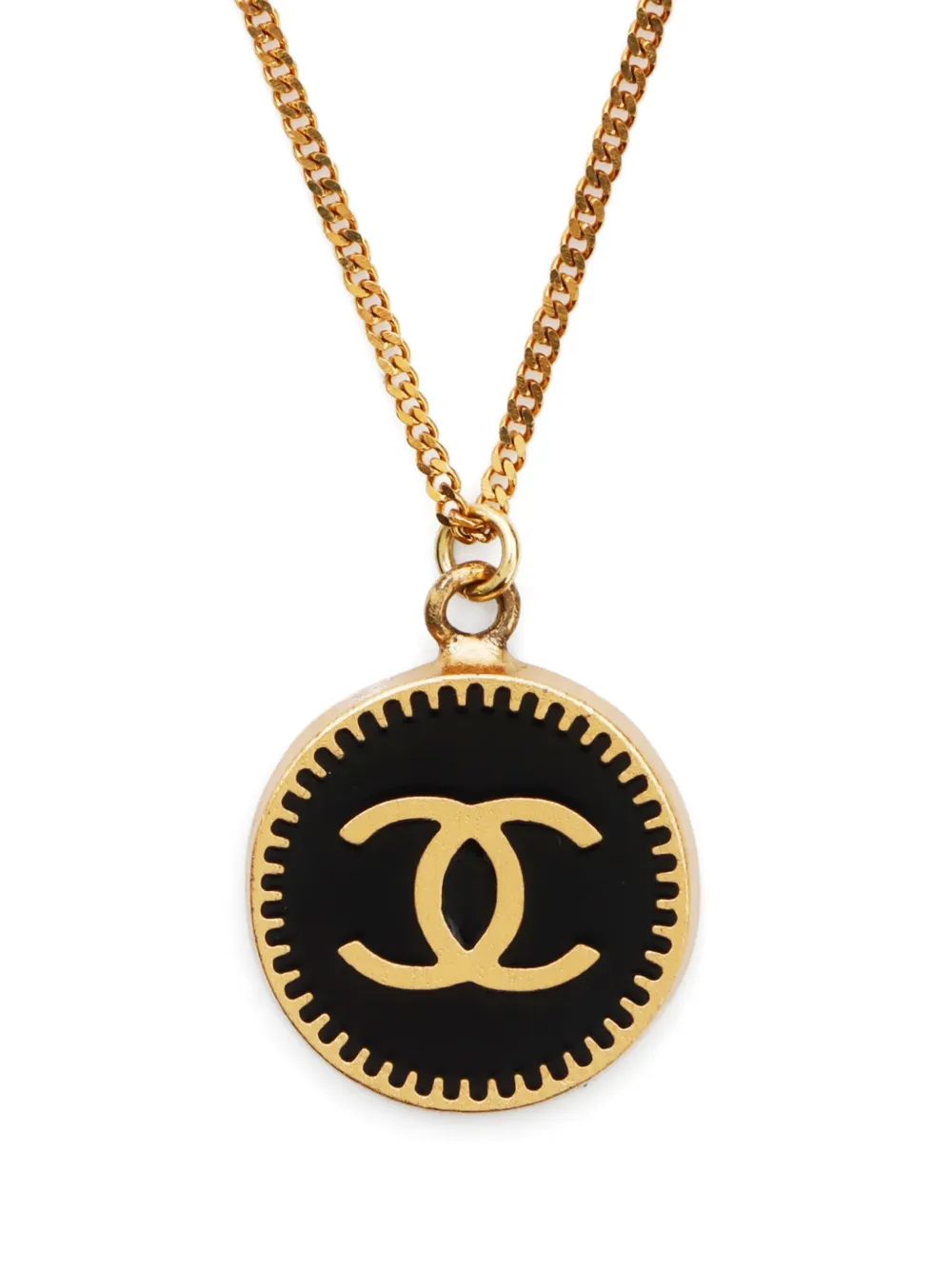 CHANEL Pre-Owned قلادة بدلاية شعار ‪2001 CC‬ | Image 2