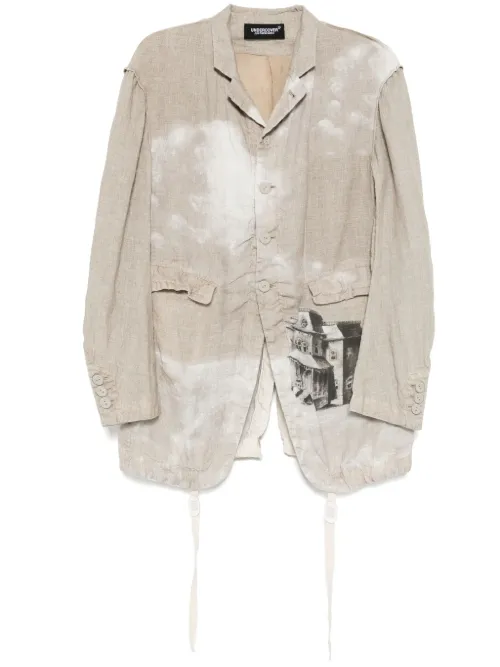 Blazer à imprimé graphique - Undercover - Modalova
