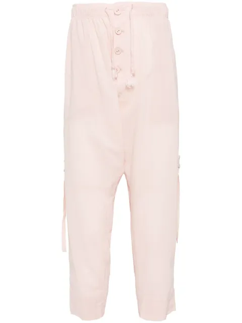 Undercover pantalones drop crotch