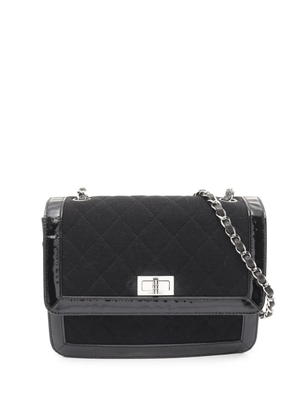 CHANEL Pre-Owned 2000-2002 マトラッセ ハンドバッグ - ブラック CHANEL Pre-Owned 2000-2002 マトラッセ ハンドバッグ - ブラック