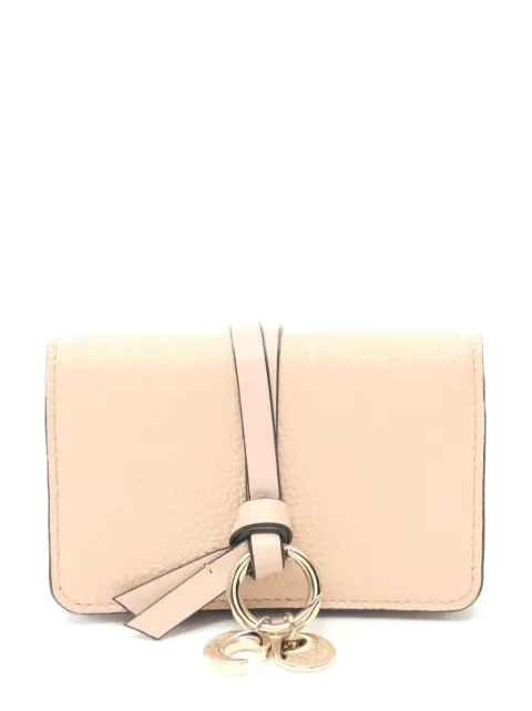 Chloé Pre-Owned tarjetero Alphabet 2020