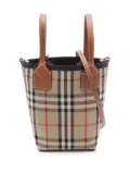 Burberry Pre-Owned 20s mini London two-way handbag - Neutrals