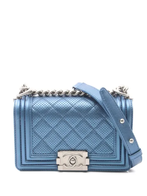 CHANEL Pre-Owned 2014-2015 small Boy Chanel shoulder bag